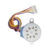 GTPBAO Power Science 28byj48 DC Reduction Step Motor, 5V/12V 4 Phase, Reduction Step Gear Stepper Motor, 28byj 28BYJ-48 Engine Projects (Size : 12V Motor) view 2