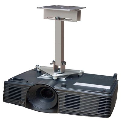 PCMD, LLC. Projector Ceiling Mount Compatible with BenQ LH600ST LH650 LW600ST LW650 TK710 TK710STi with Lateral Shift Coupling (12-Inch Extension)