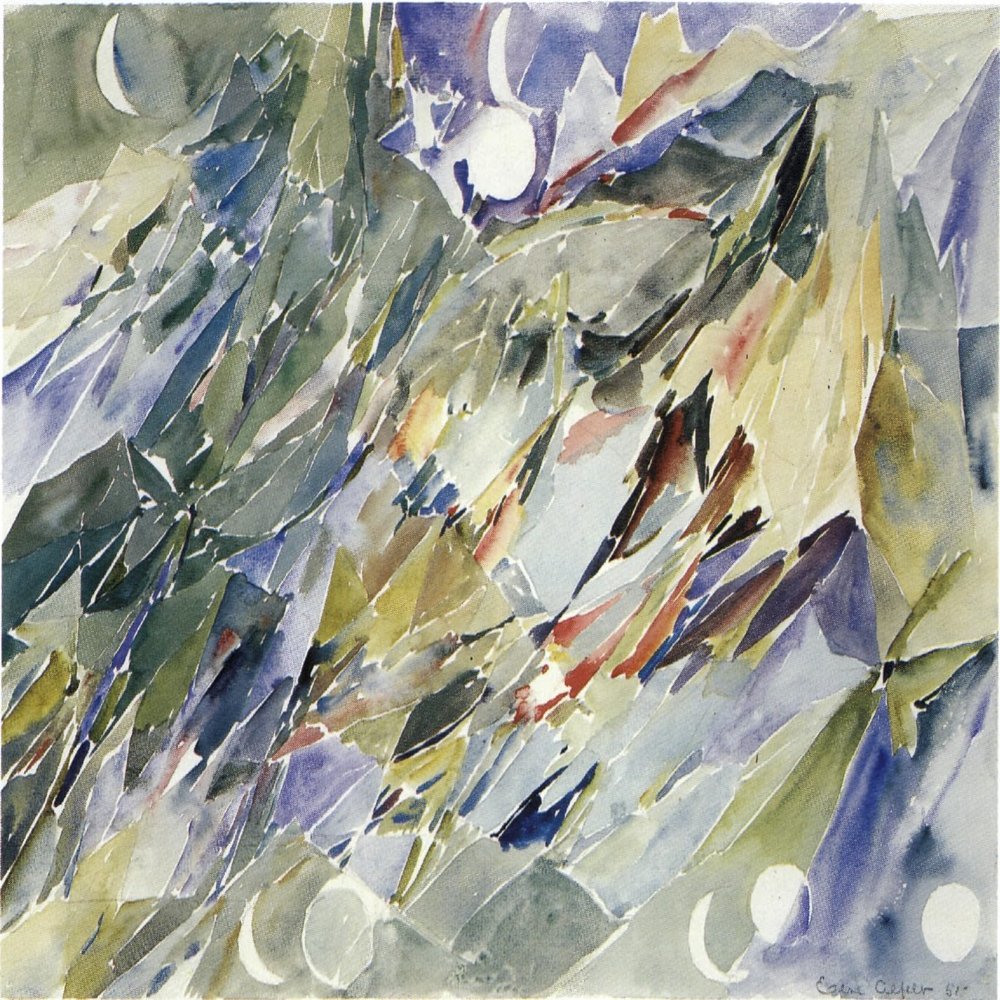 Else Alfelt : Untitled : Archival Quality Art Print