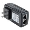 J-ZMQER 48V 24W AC DC Adapter Compatible with POE Ethernet IEE802.3af/at Plug US view 4