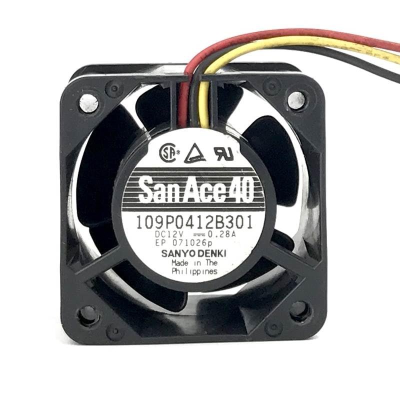 4028 4CM high air Capacity Chassis Power Cooling Fan 12V 0.28A 109P0412B301