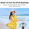 Mini Portable Tripod Stand Handle Grip Rotatable Ball Head USB for Phone Camera Selfie Video Recording Live Stream AI Smart Live Streaming Stand view 4