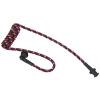 Pdflie Braided Knitted Woven Fabric Fiber Coil Tube Replacement for Walkie Talkie Radio Acoustic Earpiece Headset (Black Red Pink Wired) view 2