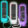 3Pack Case for Samsung TV Remote, Cover for Samsung Remote Control for Smart TV Universal Replacement Silicone Sleeve Skin with Lanyard Glow in The Dark Purple Blue White view 1