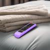3Pack Case for Samsung TV Remote, Cover for Samsung Remote Control for Smart TV Universal Replacement Silicone Sleeve Skin with Lanyard Glow in The Dark Purple Blue White view 4