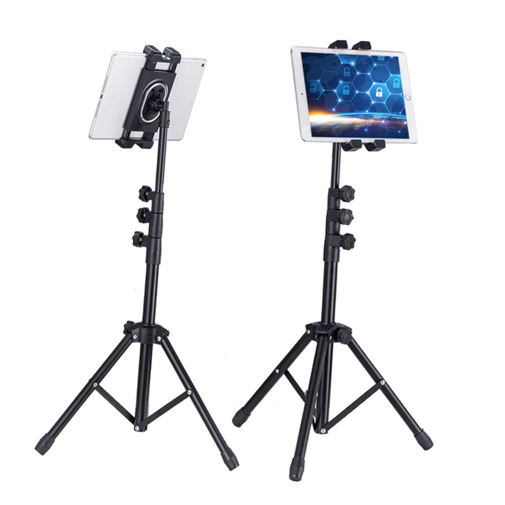 Hemobllo Creative Phone Bracket and Holder Tripod Stand for Phones and and Construction for Use Black