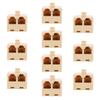 Hemobllo Phone Line Splitter - 10 Pcs RJ11 Splitter 1 to 2 Dual Phone Jack Adapter for Landline Male to Dual Female Tele Adapter Converter view 1