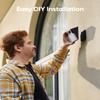 eufy Security Solar Wall Light Cam S120, Solar Security Cameras Wireless Outdoor, Camera, Forever Power, Motion Activated Light, AI Detection, IP65 Waterproof, Spotlight, No Monthly Fee view 4