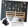 Hemobllo 100pcs Self-Adhesive Cable Clips Organizer for Home Office School Use for Network Audio and Video view 3