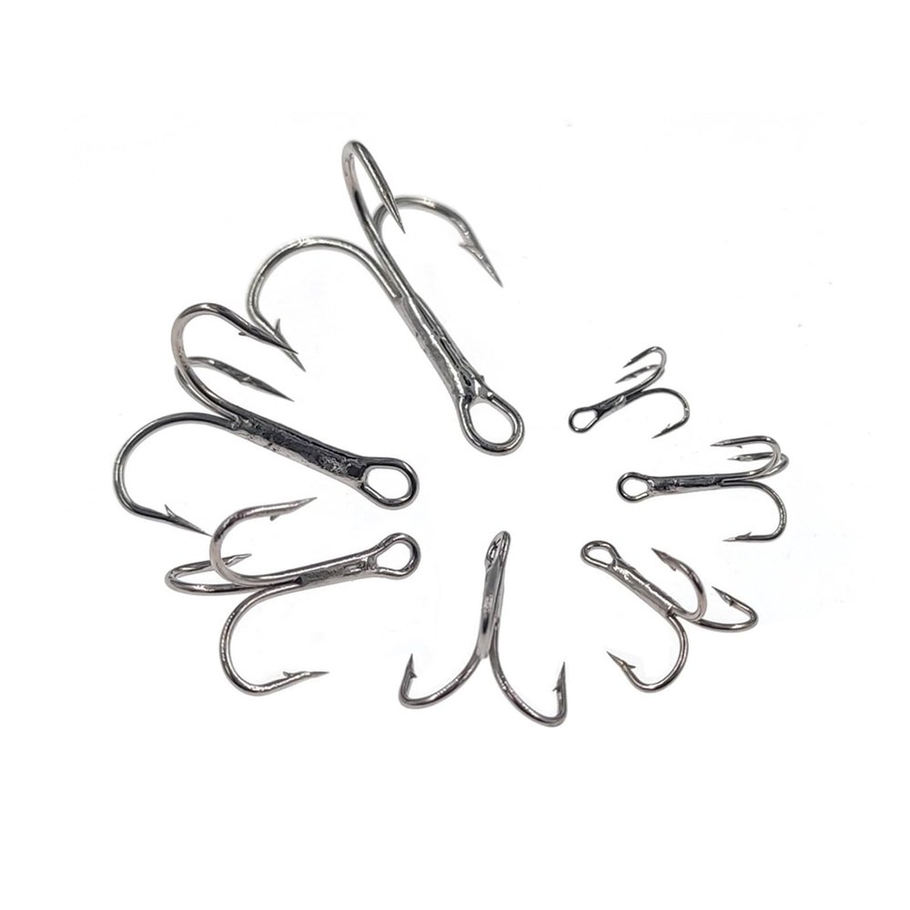 DHAEY SeroNi Hook 10#-10/0# Full Size Fishhooks 50PCS/6PCS High Strength Carbon Steel Angl(8PCS Model 9-0)