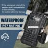 Retevis RB47 IP67 Waterproof Walkie Talkies, Small 2 Way Radio, Portable FRS Two-Way Radios, Mini Size, VOX, Emergency Alarm, for Outdoors Camping Church School Restaurant(3 Pack) view 2
