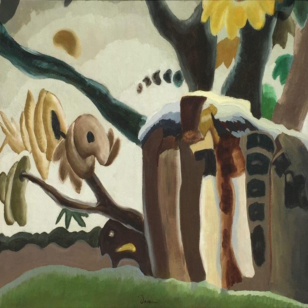 Arthur Garfield Dove : Brickyard Shed : 1934 : Archival Quality Art Print