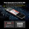 KingSpec NT Series 2TB M.2 2280 SATA SSD - Not Compatible with NVMe Socket, Sata3 6Gb/s Internal Solid State Drive, for Ultrabook & Laptop & Desktop view 2