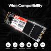 KingSpec NT Series 2TB M.2 2280 SATA SSD - Not Compatible with NVMe Socket, Sata3 6Gb/s Internal Solid State Drive, for Ultrabook & Laptop & Desktop view 3