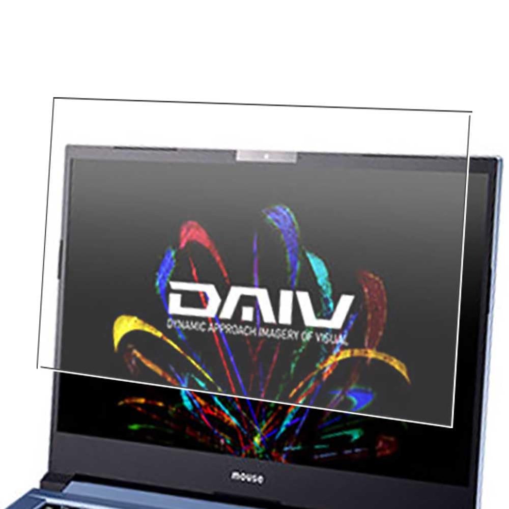Puccy Tempered Glass Screen Protector Film, compatible with mouse computer DAIV S4 14" Laptop (Active Area Cover Only) Protective Protectors Guard
