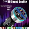 FM Transmitter, Bluetooth 5.0 Car Radio Audio Adapter MP3 Player With Dual USB Charger for Phone and Tablets view 4