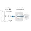 Optex AP-20NB(C) Indoor Recessed Mount PIR Detector, Curtain Detection, Wired view 3