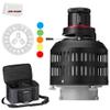 AMBITFUL AL-18 Pro Optical Snoot Spotlight for Photography, Professional Bowens Mount Snoot Photography Kit, Compatible with LE200,LE300 SL60W, SL60II,SL100 LED Lights, Includes 40 GOBOs + Bag view 1
