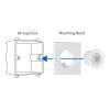 Optex AP-360B(C) Indoor Recessed Mount PIR Detector, 360 Degree, Wired view 3