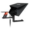 Desview TP170 teleprompter 17 inch High Display Glass Aluminum Alloy Liftable Teleprompter with Remote Control Compatible with ipad DSLR Camcorders Easy Assembly with Carry Case for Video Making view 4
