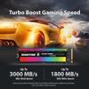 Gigastone M.2 SSD 500GB PCIe 3.0 NVMe SSD 3,000MB/s Internal Gaming Solid State Hard Drives Upgrade PC Laptop Storage High Speed Response for Gamers Graphic Design Creators IT Pros PCIe Gen3x4 view 2