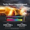 Gigastone M.2 SSD 1TB PCIe 3.0 NVMe SSD 3,400MB/s Internal Gaming Solid State Hard Drives Upgrade PC Laptop Storage High Speed Response for Gamers Graphic Design Creators IT Pros PCIe Gen3x4 view 2