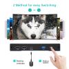 MT-VIKI 4K Hybrid Type USB C HDMI KVM Switch 2 Port, 4K@60Hz for Apple MacBook & Desktop PC + 65W PD+ Cables view 3