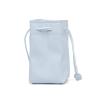 Kimyoaee Mini 12 Camera Case for Fujifilm Instax Mini 12 Instant Camera Cover, Protective Leather Drawstring Pouch Bag (Pastel Blue) view 3