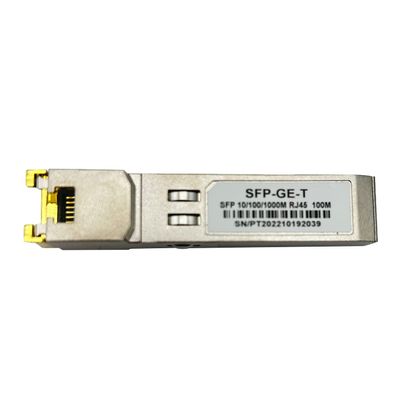 1000Base-T SFP Ethernet Transceiver 1G SFP to RJ45 Copper Module for Cisco GLC-T/SFP-GE-T Meraki MA-SFP-1GB-TX Ubiquiti UniFi UF-RJ45-1G, Mikrotik, TP-Link, Intel, Fortinet etc, 100m