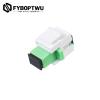 fyboptwu - SC-SC Simplex APC Keystone Fiber Adapter, 20pcs view 2