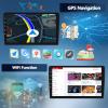 [2G+64G] Car Radio for Hyundai Veloster 2011-2015 with Wireless Carplay Android Auto,9'' HD Touchscreen Android 15 Car Stereo with Mirror Link WiFi GPS Navigation Bluetooth FM/RDS SWC+Rear Camera view 4