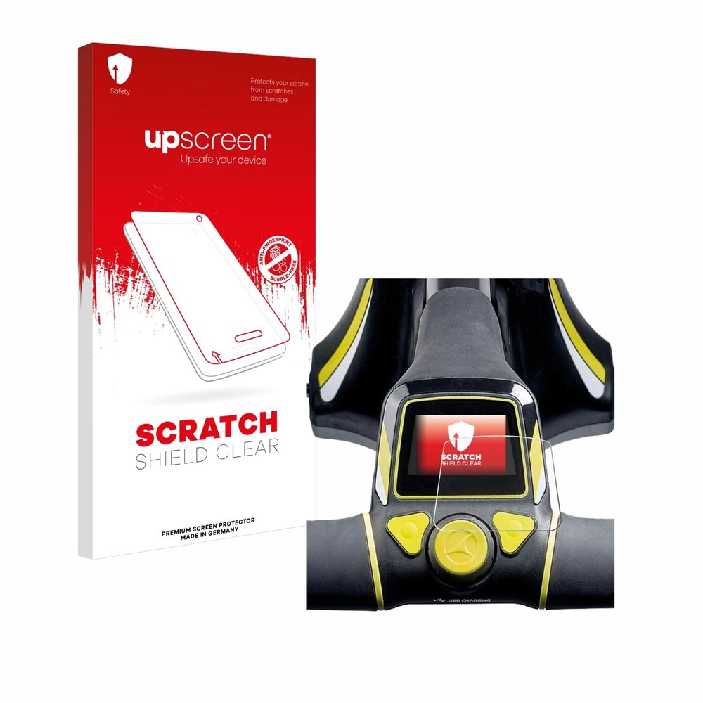 upscreen Scratch Shield Screen Protector compatible with Motocaddy M3 Pro Electric Trolley - HD-Clear, Anti-Fingerprint