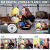 Digital Camera for Photography FHD 1080P 44MP Vlogging Camera for YouTube, Point and Shoot Cameras with 2.4 Inch Screen, 32GB Card Portable Small Camera for Teens Kids Seniors view 4