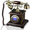 Classic European Retro Landline Telephone Phone Home Retro Engraving Jinhua Button Dial with Display Landline Phone (Color : B) view 1