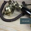 Classic European Retro Landline Telephone Phone Home Retro Engraving Jinhua Button Dial with Display Landline Phone (Color : B) view 4
