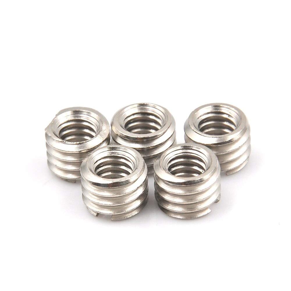 5Pcs Female 1/4" To Male 3/8 Inch Convert Screw Adapter For pod Head And For Monopod Ballhead DSLR Camera Accessories