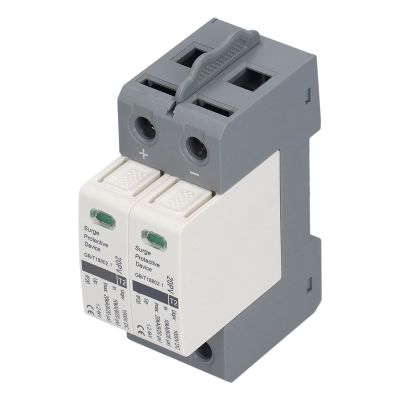 DIN Rail Protector, 2P Protective Device, DIN Rail Mount Protector Arrester Electric Shock Protector, Digital to Analog Converters