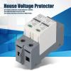 DIN Rail Protector, 2P Protective Device, DIN Rail Mount Protector Arrester Electric Shock Protector, Digital to Analog Converters view 2