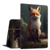 Case for 6.8" Kindle Paperwhite (11th Generation-2021) & Signature Edition PU Leather Slim Smart Cover with Auto Wake/Sleep for Kindle Paperwhite 2021 E-Reader, Cute Foxs view 3