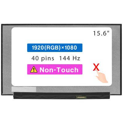 15.6" Screen Replacement for Acer Predeator Triton 300 PT315-51-70E9 LCD Display Panel 40 pin 144Hz (FHD 1920x1080 Non-Touch)