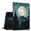 Case for 6.8" Kindle Paperwhite (11th Generation-2021) & Signature Edition PU Leather Slim Smart Cover with Auto Wake/Sleep for Kindle Paperwhite 2021 E-Reader, Art Forest view 3