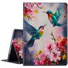 BPQOJB for Kindle Paperwhite Case 11th Generation 2021 6.8 inch for Kindle Paperwhite Signature Edition Case with Adjustable Stand & Auto Wake/Sleep Smart Protect Cover - Hummingbird Cherry Blossoms view 1