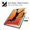 BPQOJB for Kindle Paperwhite Case 10th Generation 2018 6 inch for Kindle Paperwhite E-Reader Case with Adjustable Stand & Auto Wake/Sleep Smart Protect Cover - Basketball view 3