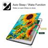 BPQOJB for Kindle 2022 Case 11th Generation 6.0 inch 2022 Release with Adjustable Stand & Auto Wake/Sleep Smart Protect Cover Case - Sunflowers view 3