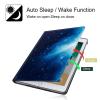 BPQOJB for Kindle Paperwhite Case 10th Generation 2018 6 inch for Kindle Paperwhite E-Reader Case with Adjustable Stand & Auto Wake/Sleep Smart Protect Cover - Blue Galaxy view 3