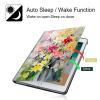 BPQOJB for Kindle Paperwhite Case 11th Generation 2021 6.8 inch for Kindle Paperwhite Signature Edition Case with Adjustable Stand & Auto Wake/Sleep Smart Protect Cover - Art Flower view 3