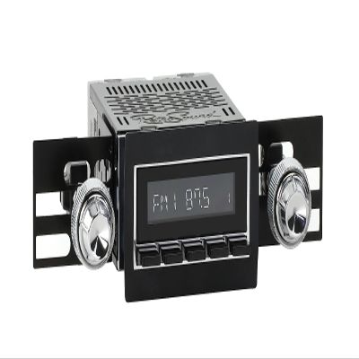RetroRadio Compatible with 1961-71 International Scout Features Include Bluetooth, HD, SiriusXM Ready, AM/FM LCB-M4-250-11-82I1