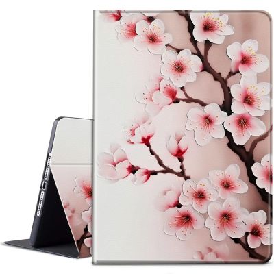 BPQOJB for Kindle 2022 Case 11th Generation 6.0 inch 2022 Release with Adjustable Stand & Auto Wake/Sleep Smart Protect Cover Case - Pink Cherry Tree