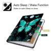 BPQOJB for Kindle Paperwhite Case - 10th Gen 2018, 6 Inch E-Reader Case with Adjustable Stand & Auto Wake/Sleep - Moth Butterfly view 3