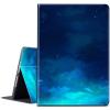 BPQOJB for Kindle Paperwhite 11th Gen 2021 6.8 inch Case - Signature Edition with Adjustable Stand & Auto Wake/Sleep - Galaxy Blue Sky view 1